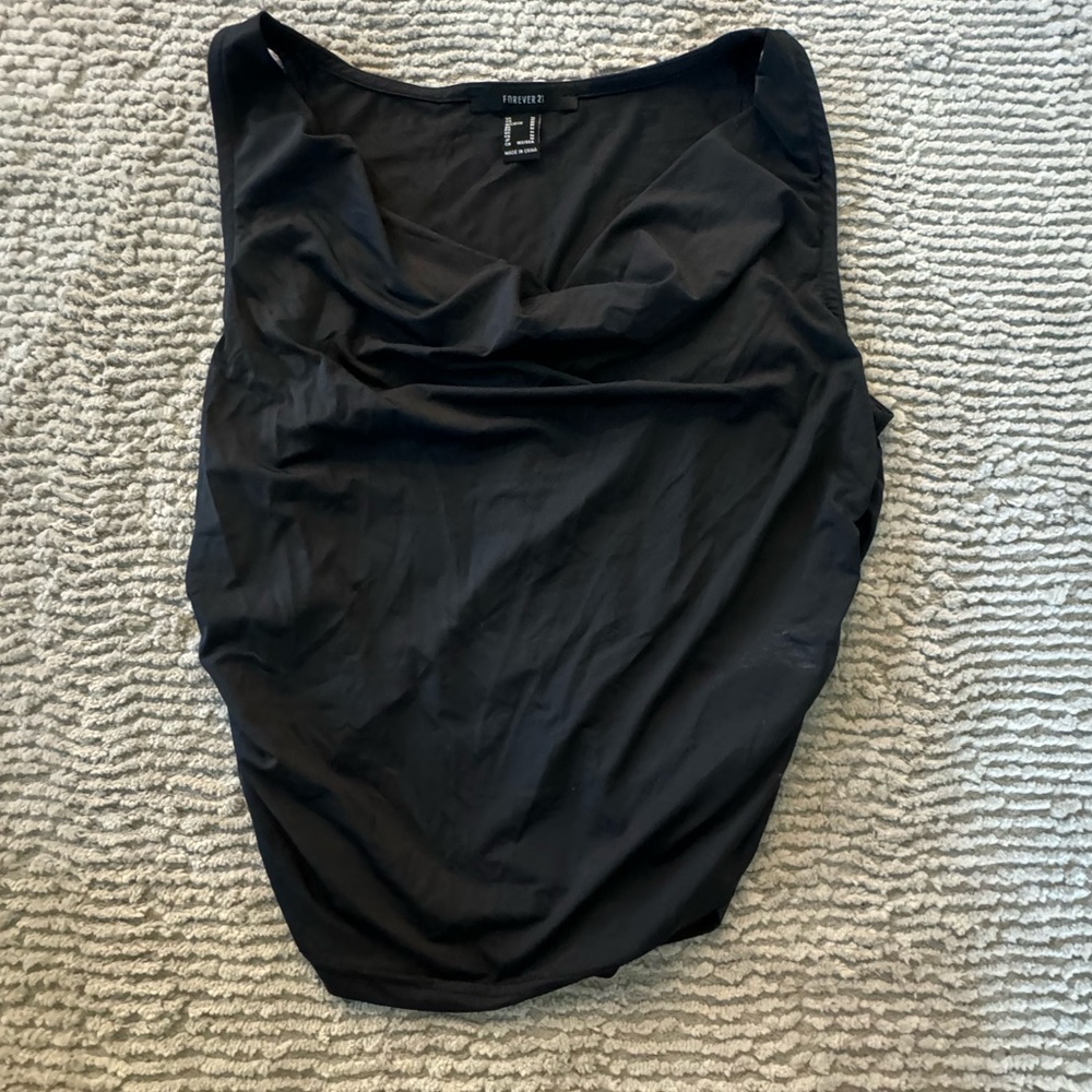 Cowl neck top